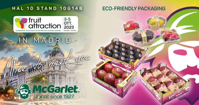 McGarlet e sostenibilità alla Fruit Attraction 2023